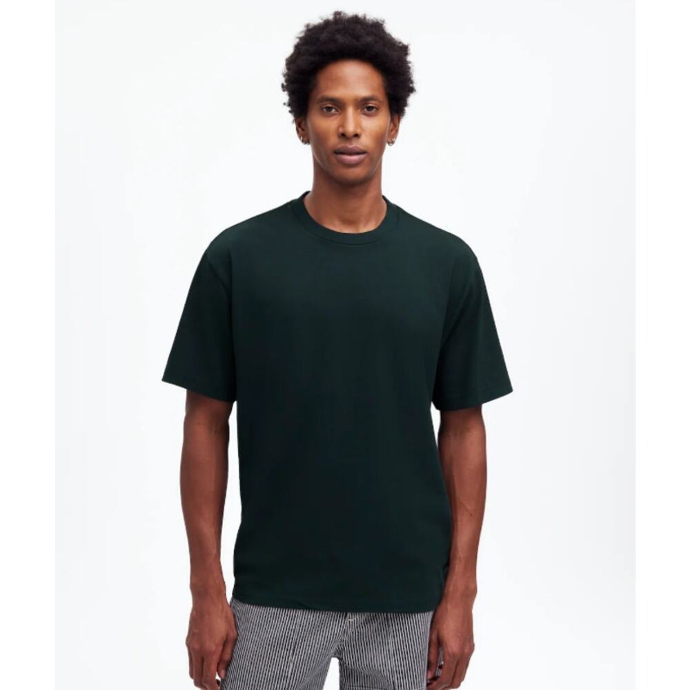 Madewell The Vintage Tee Mens XS Luxury Forest Crewneck Short Sleeve Relaxed Fit